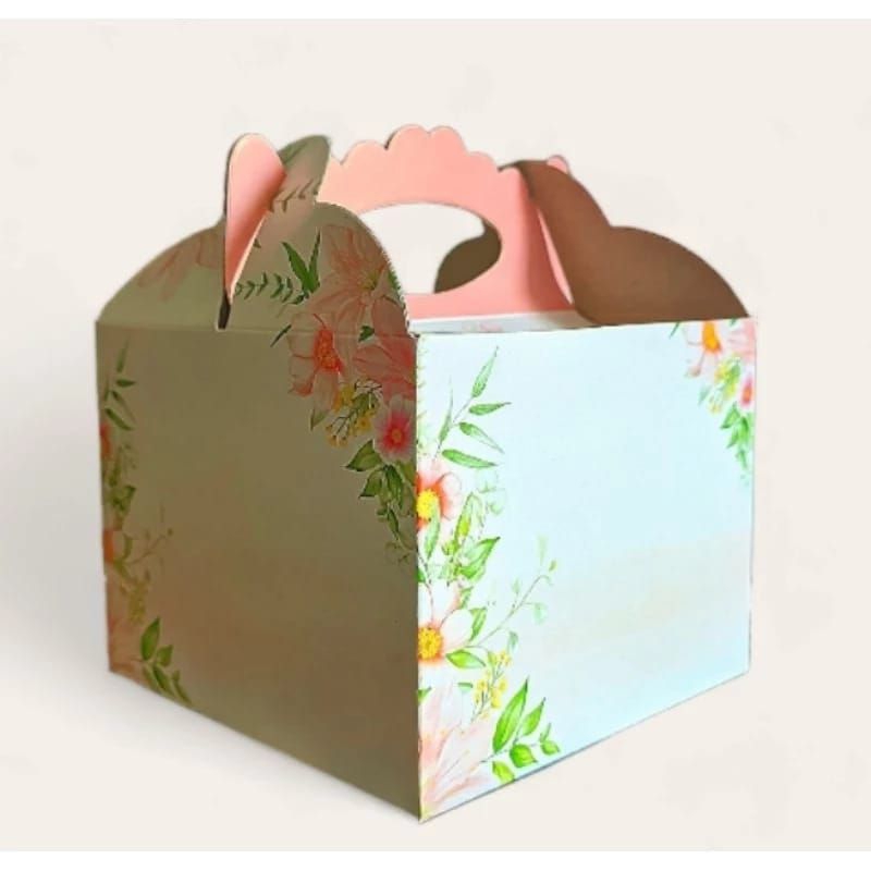 

BOX SOUVENIR gable box 13x13x10 CMUDA 310GRAM orange