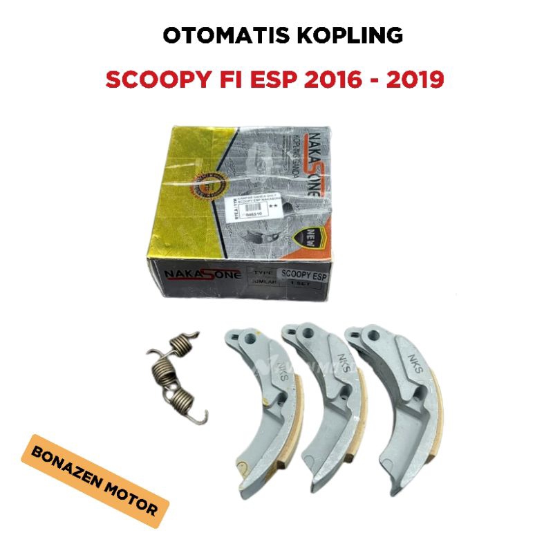Otomatis Kopling Scoopy Fi Esp 2016 2017 2018 2019 / Kampas Ganda Oto Kupling / Nakasone