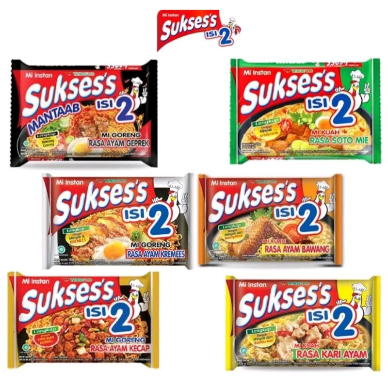 

Mie Sukses Isi 2 Goreng And Kuah