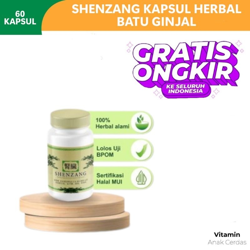 Shenzang Asli Original Obat Herbal Atasi Batu Ginjal Dan Saluran Kemih