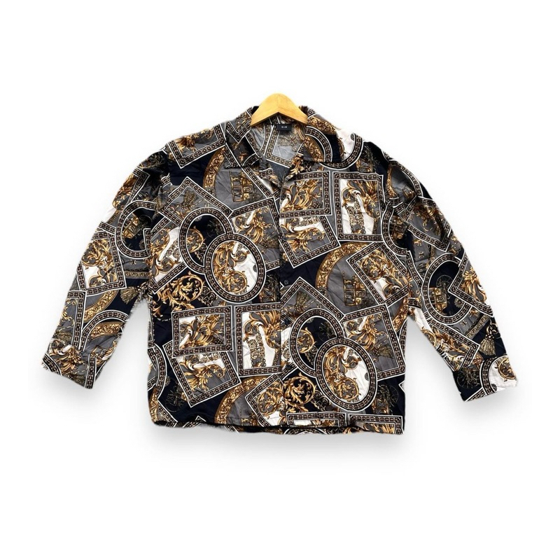 KEMEJA vintage  silk by B n W