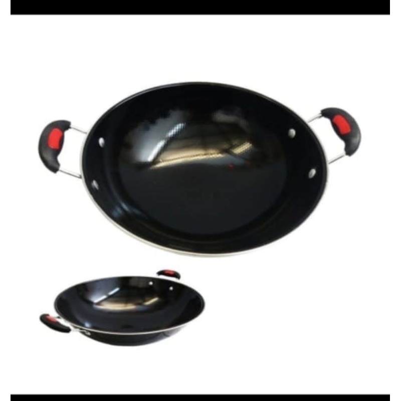 wajan teflon /kuali / wajan teflon 34 cm