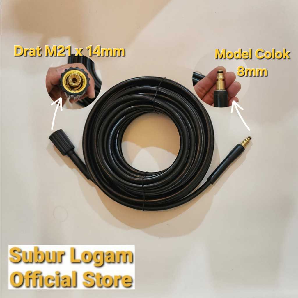 Selang Jet Cleaner 25 Meter Alternatif untuk Nilfisk