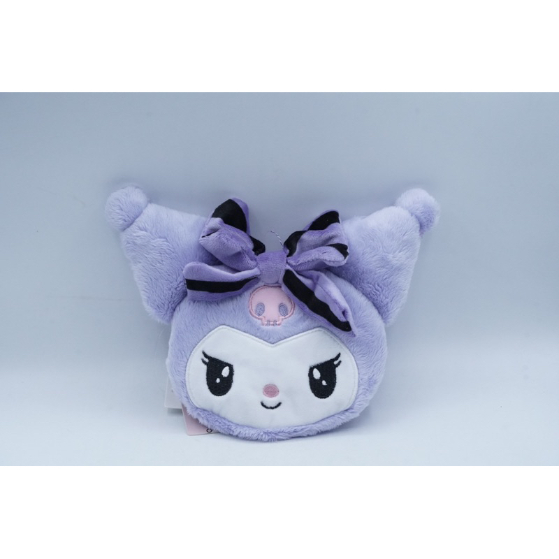 

Tas Kuromi Id Card Kartu Lanyard Bag Dompey Koin Kecil Sanrio Purple