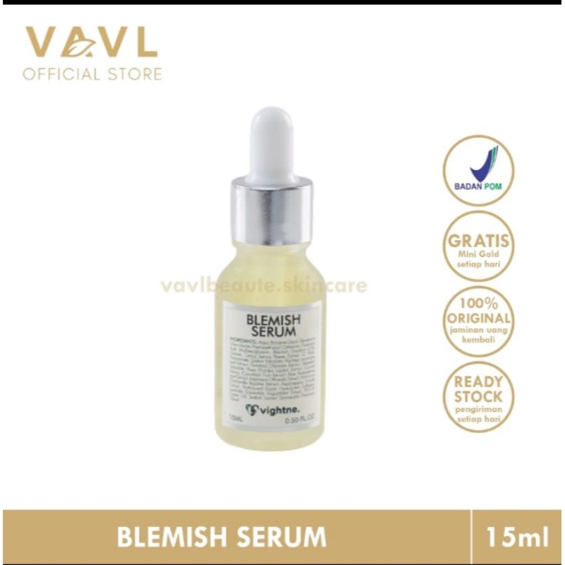 BLEMISH SERUM VALV  | VIGHTNE BLEMISH SERUM BPOM