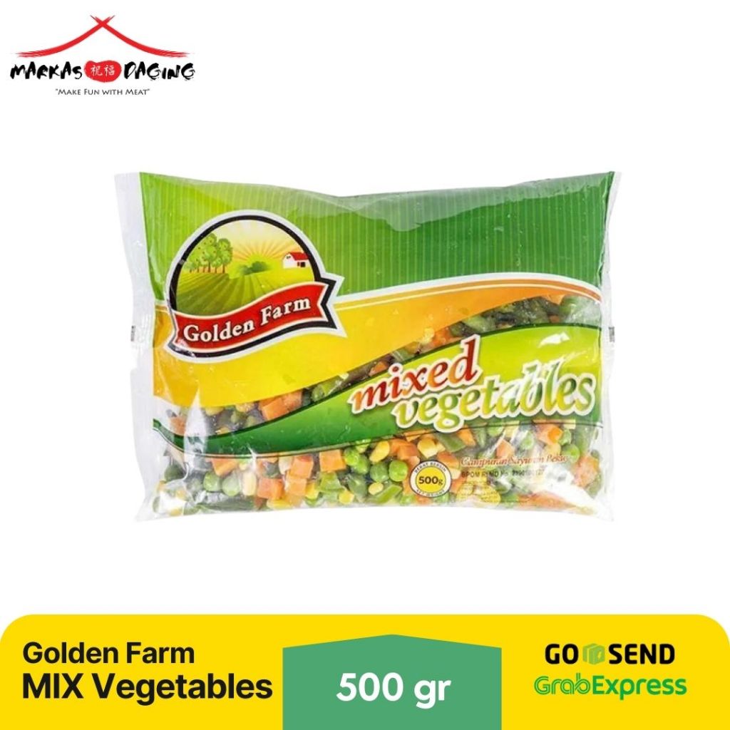 

Golden Farm Vegetable Mix 500 Gr Sayuran Beku