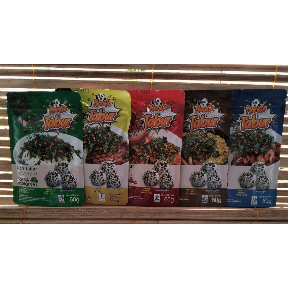 

DiSkn JAVA Nori Tabur Original 6 gram Pouch Halal MUI Terhitz