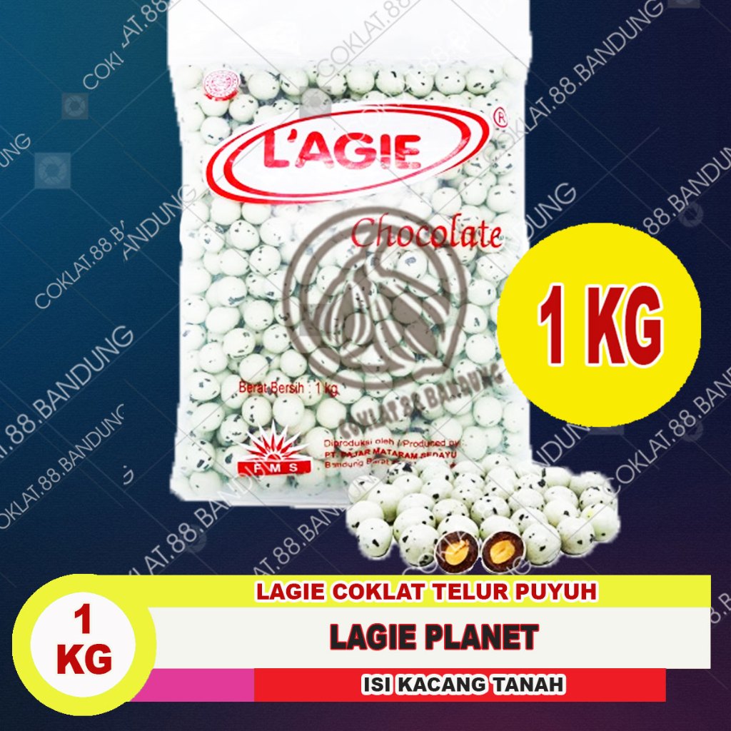 

LAGIE PLANET 1 KG, COKLAT LAGIE KILOAN 1KG TELUR PUYUH 1 KILO GRAM 1000gr