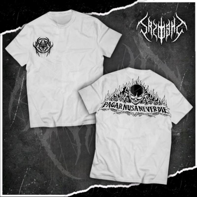 KAOS PAGAR NUSA DISTRO TERBARU PAGARNUSA NEVER DIE