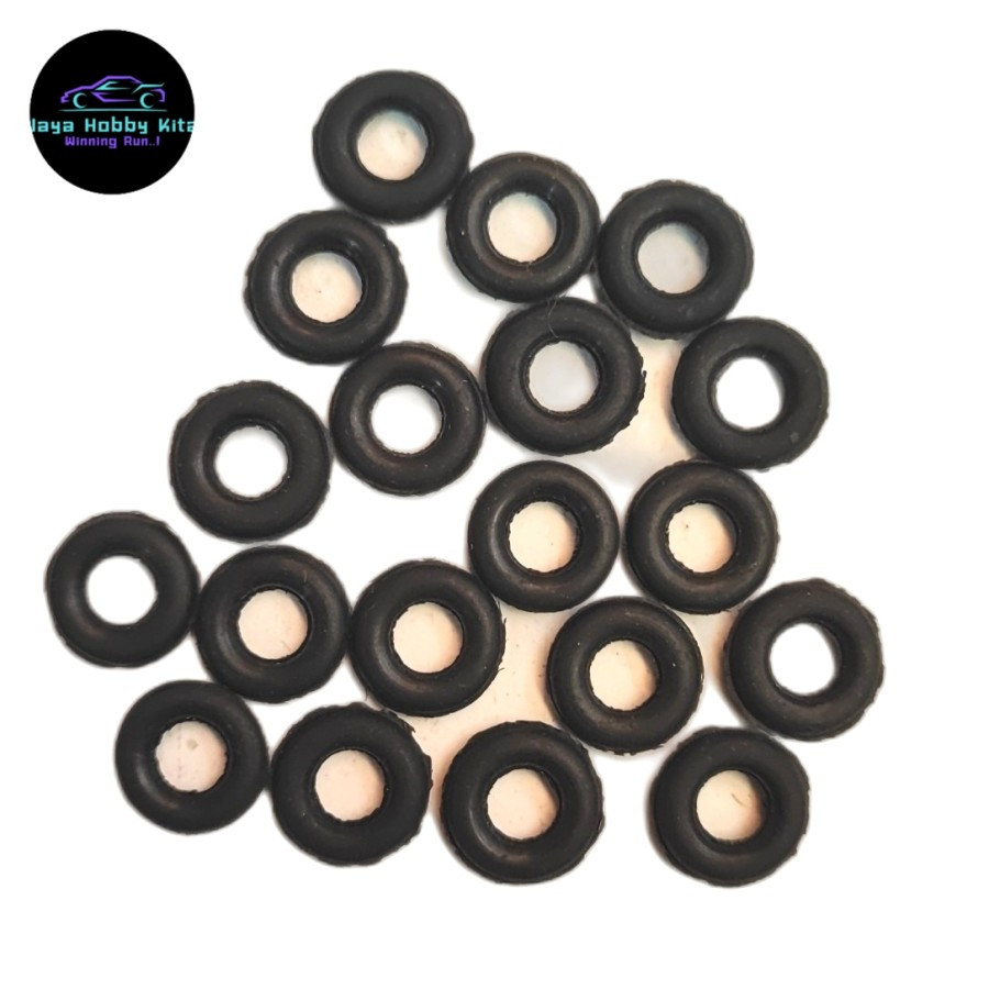 Karet O Ring Roller Tamiya Soft 7mm X 3mm Buat dibubut