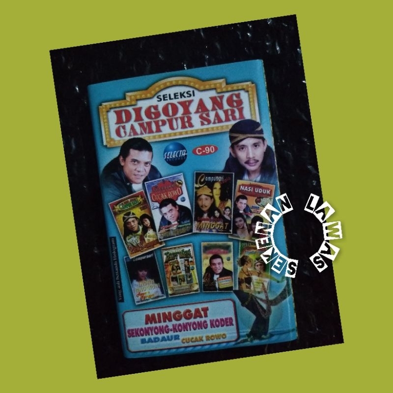 Kaset Seleksi Digoyang Campursari /Didi Kempot, Sonny Josz dkk (Mulus)