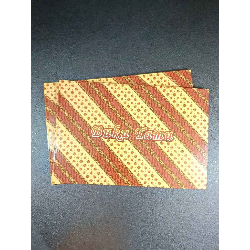 

(Pcs)Buku Tamu Kenko BT-2920 BTK02 Batik / Buku Tamu Kenko Batik