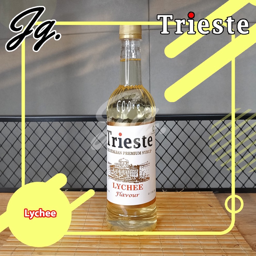 

Y43 Trieste Syrup Lychee 65 ml Trieste Sirup Leci Murah Meriah
