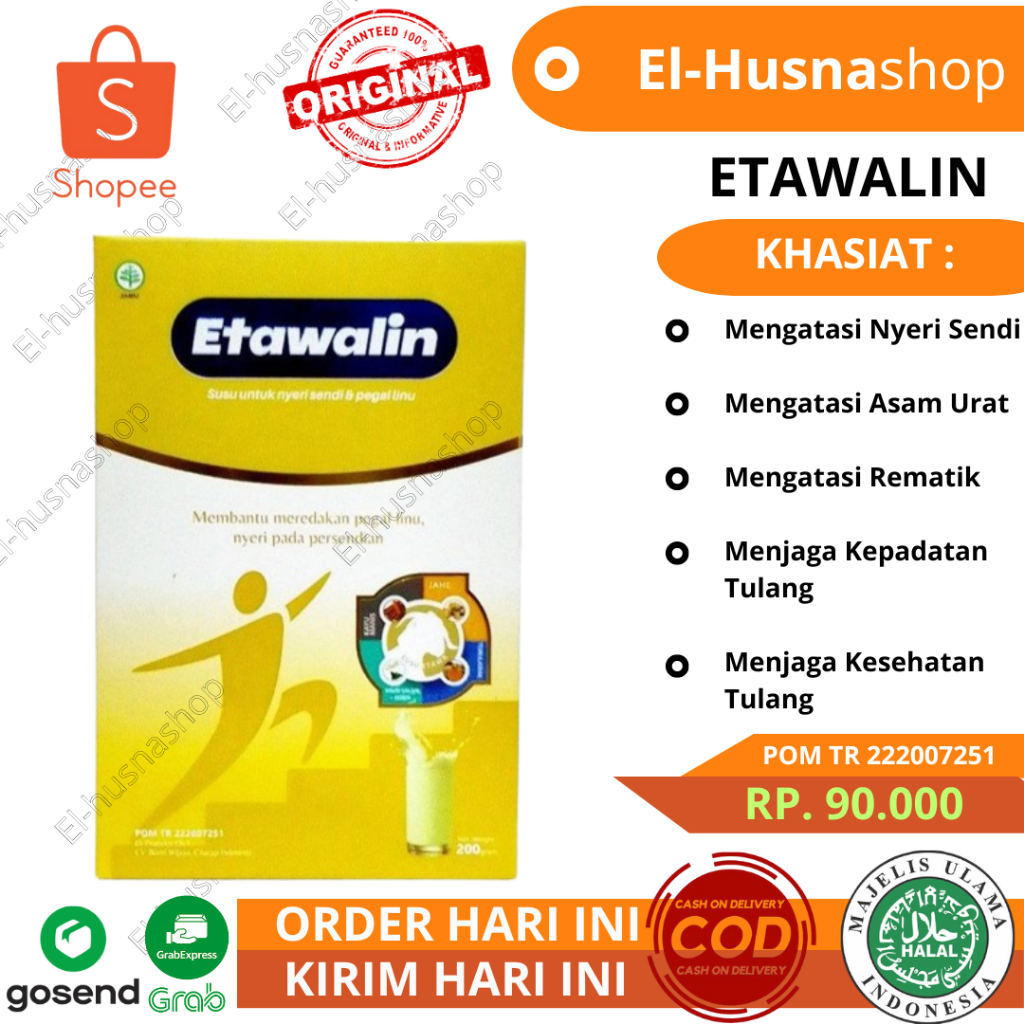 

Etawalin Original Asli Susu Asam Urat Sendi Dan Tulang Paling Ampuh