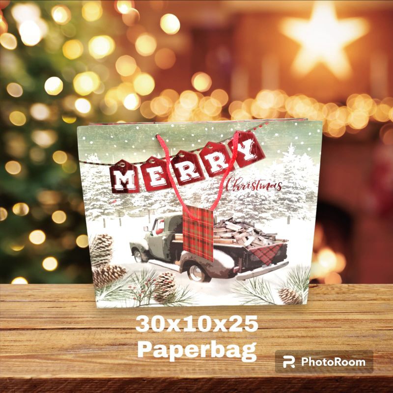 

Paper Bag Natal | 30x10x25 | Ready