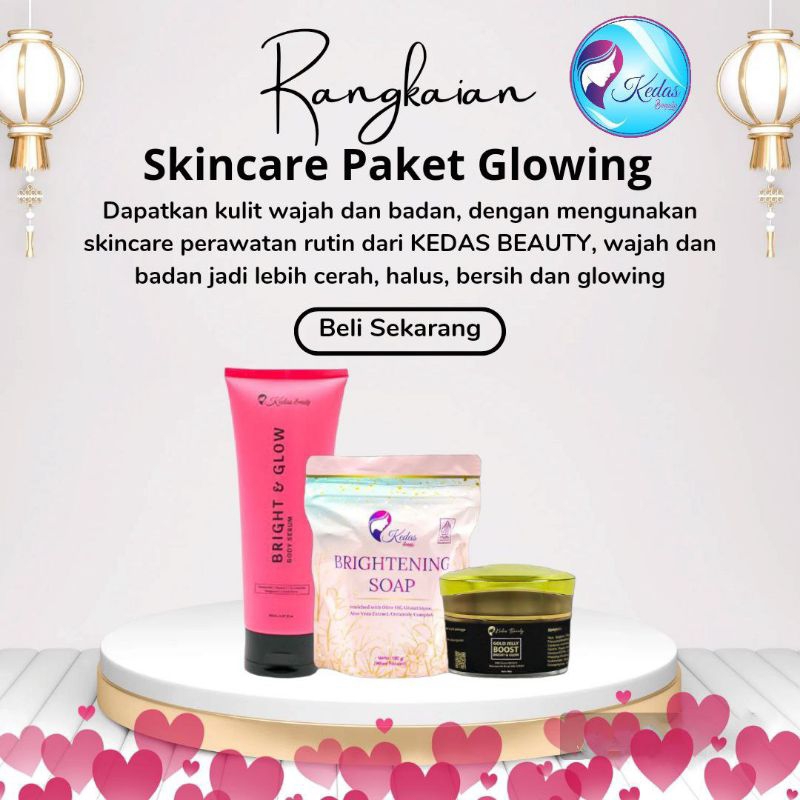 PROMO NEW PRODUK KEDAS BEAUTY-SABUN KEDAS BEAUTY-GOLD JELLY-BODY SERUM-PRODUK VIRAL
