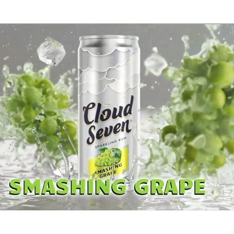 

Kirim L4ngsung Cloud Seven Sparkling Rum Anggur smashing grape Sparkling Rum GRAPE 35ml can Checkout