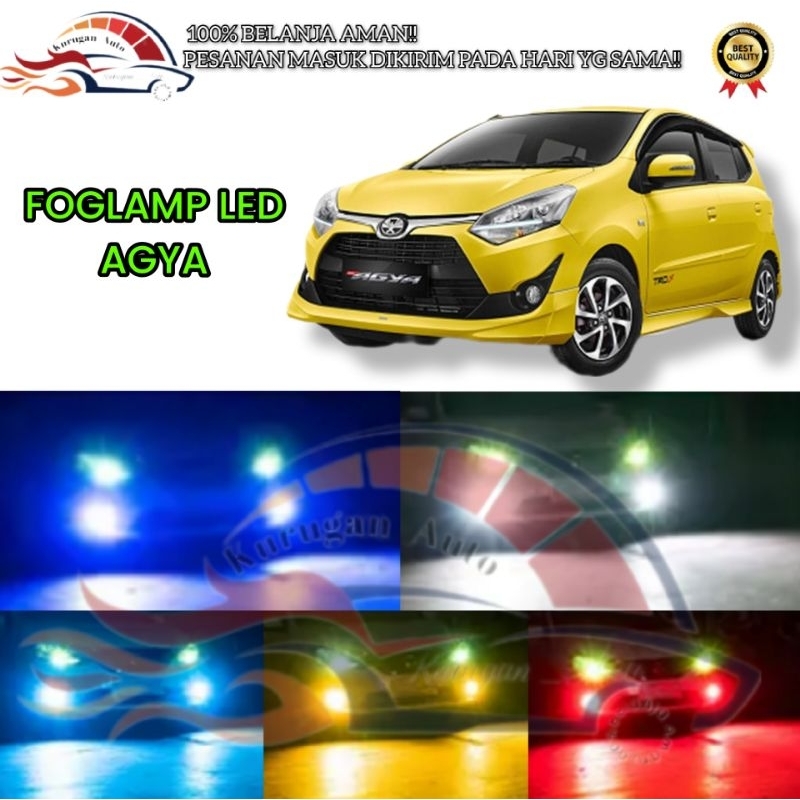 Foglamp Led AGYA 3 Warna 2 Warna