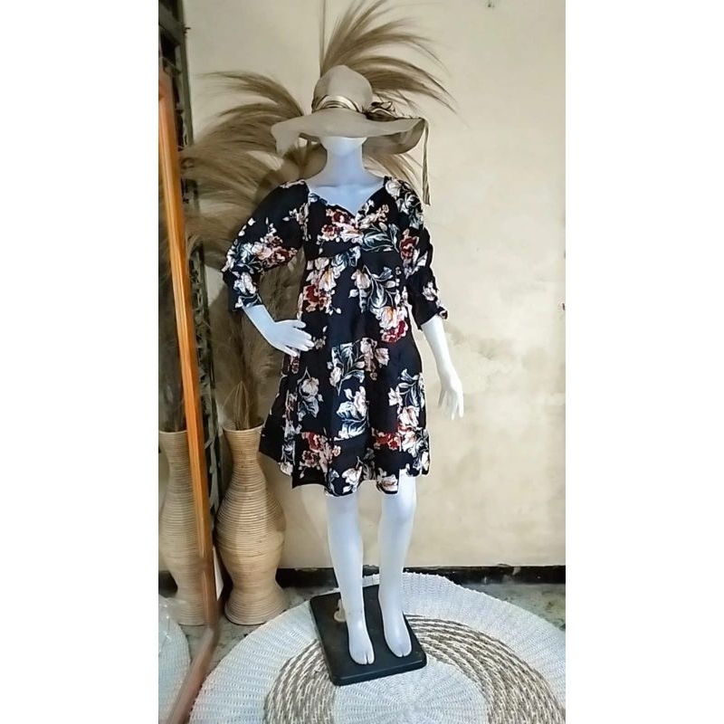 FUJI MINI HOME DRESS RAYON BALI PREMIUM DASTER VIRAL