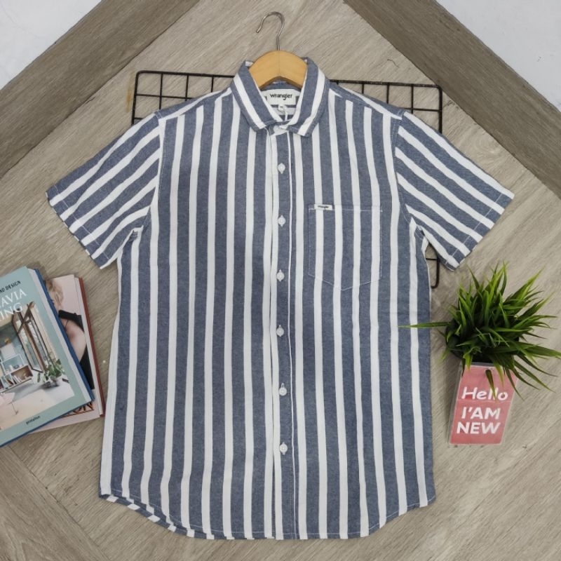 kemeja wrangler pria original