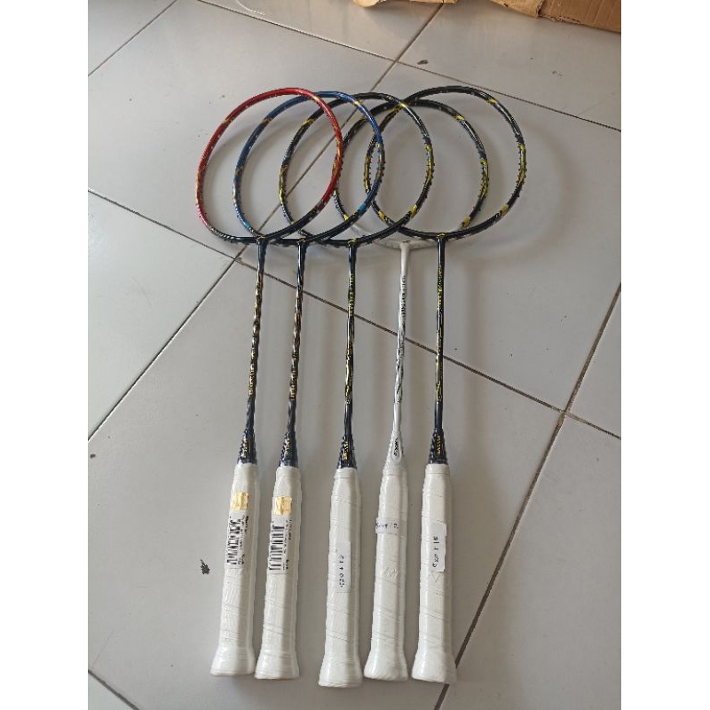 RAKET BADMINTON HUNDRED ATOMIC-X DARK SWORD / HUNDRED ATOMIC-X BLACK KNIGHT ORIGINAL