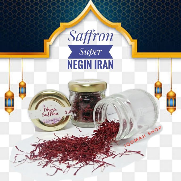 

F96 Saffron Original IRAN 1 gramsafron iran super negin Trendy