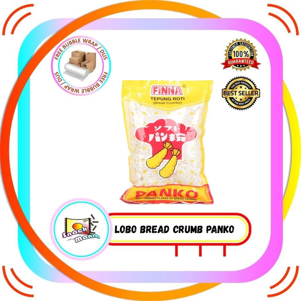 

FINNA Tepung Roti Panko Panir Bread Crumb 200gr