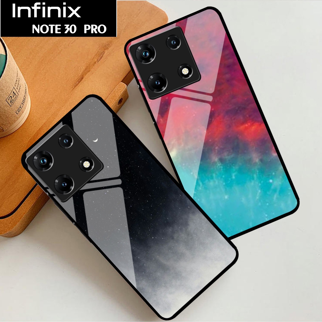 Softcase Glass Infinix Note 30 Pro [03] Case Abstrak Infinix Note 30 Pro - Casing Infinix Note 30 Pr