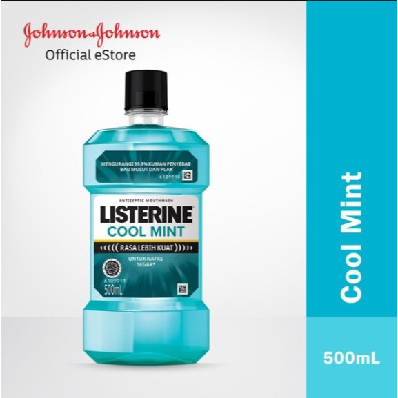 LISTERINE COOL MINT 500ML | LISTERINE OBAT KUMUR