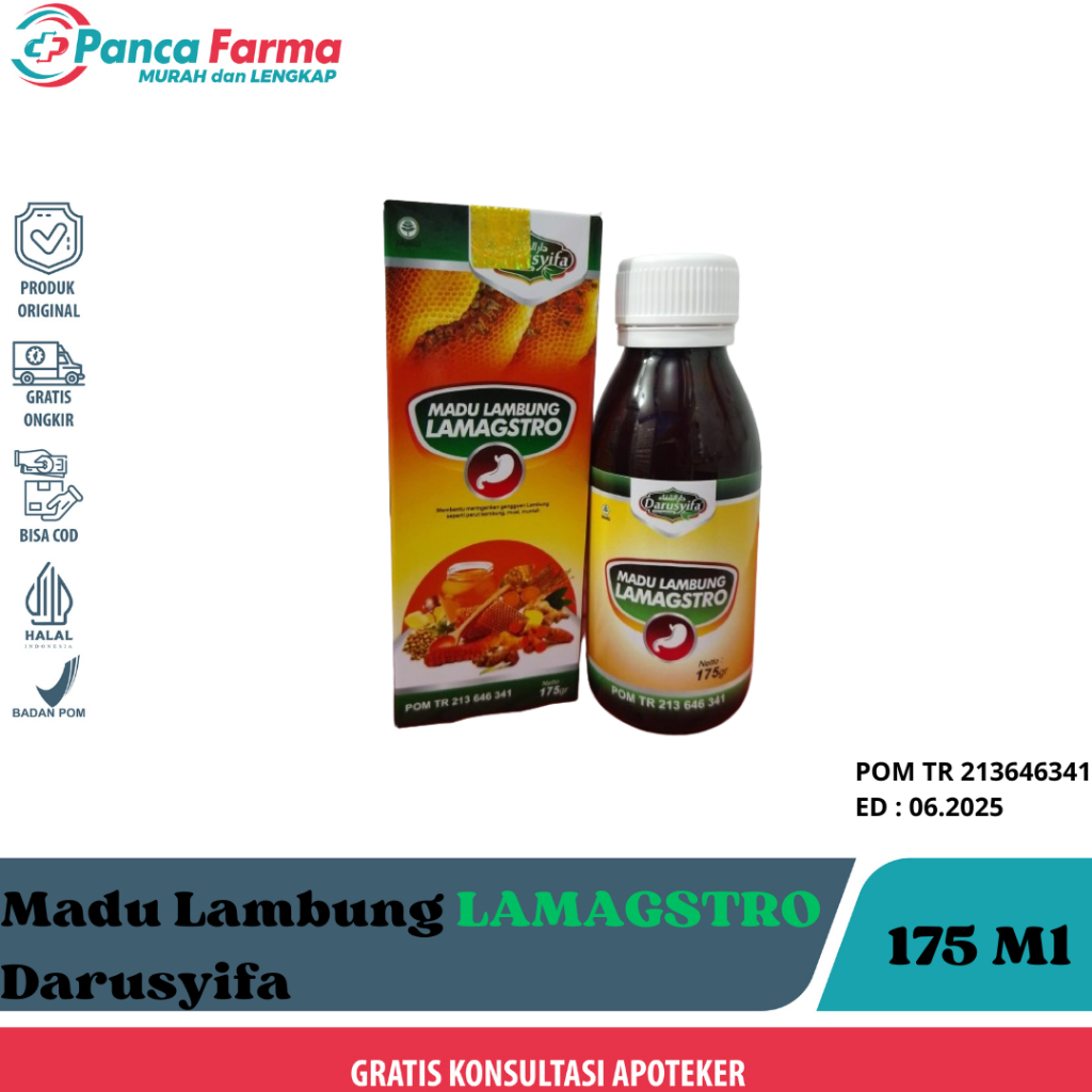 

Madu Lambung LAMAGSTRO Darusyifa 175 Gr