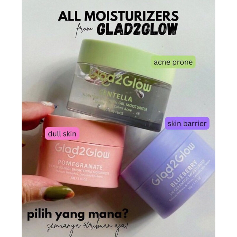 Glad2glow Moisturizer Gel