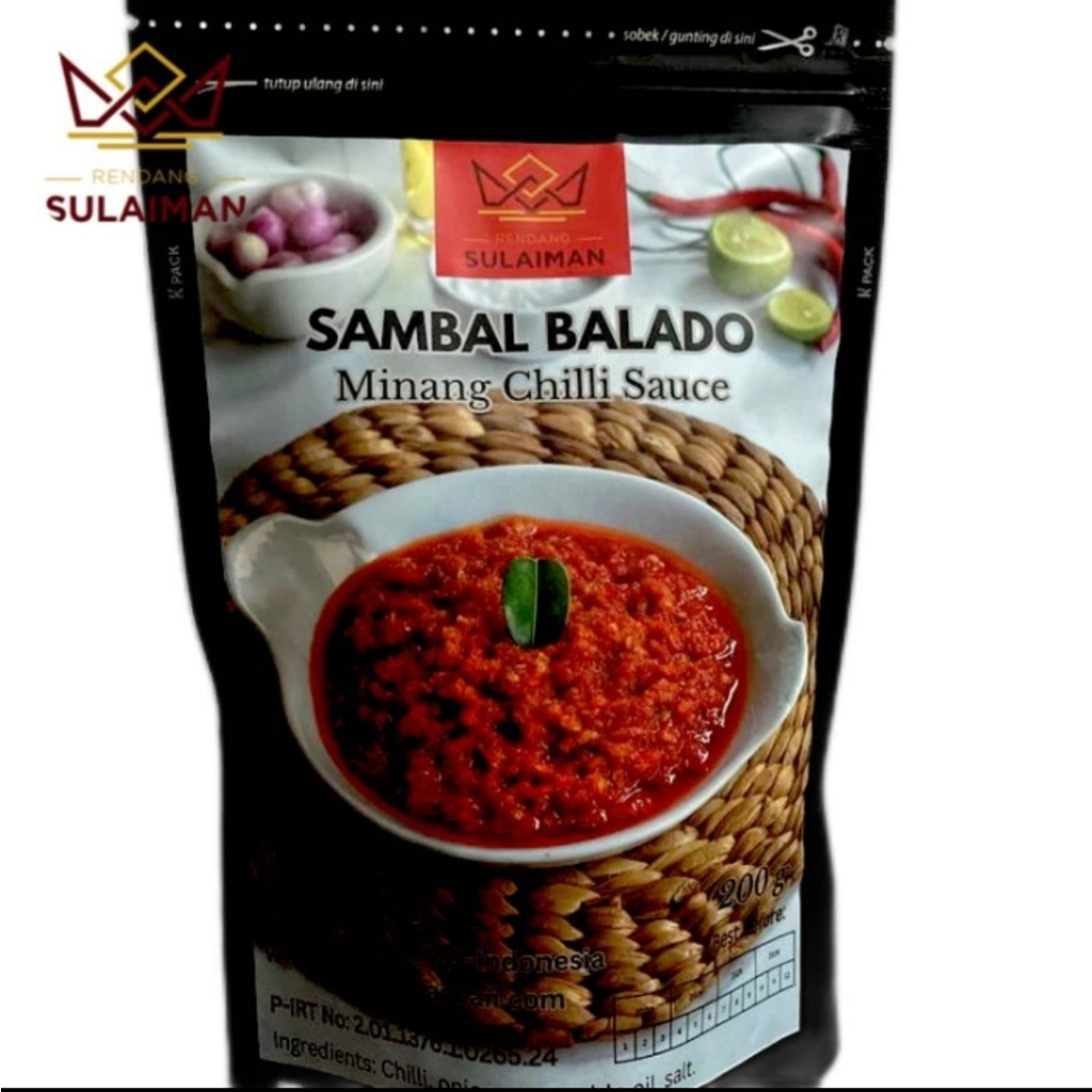 

Sambal Balado 200 gram - Rendang Sulaiman