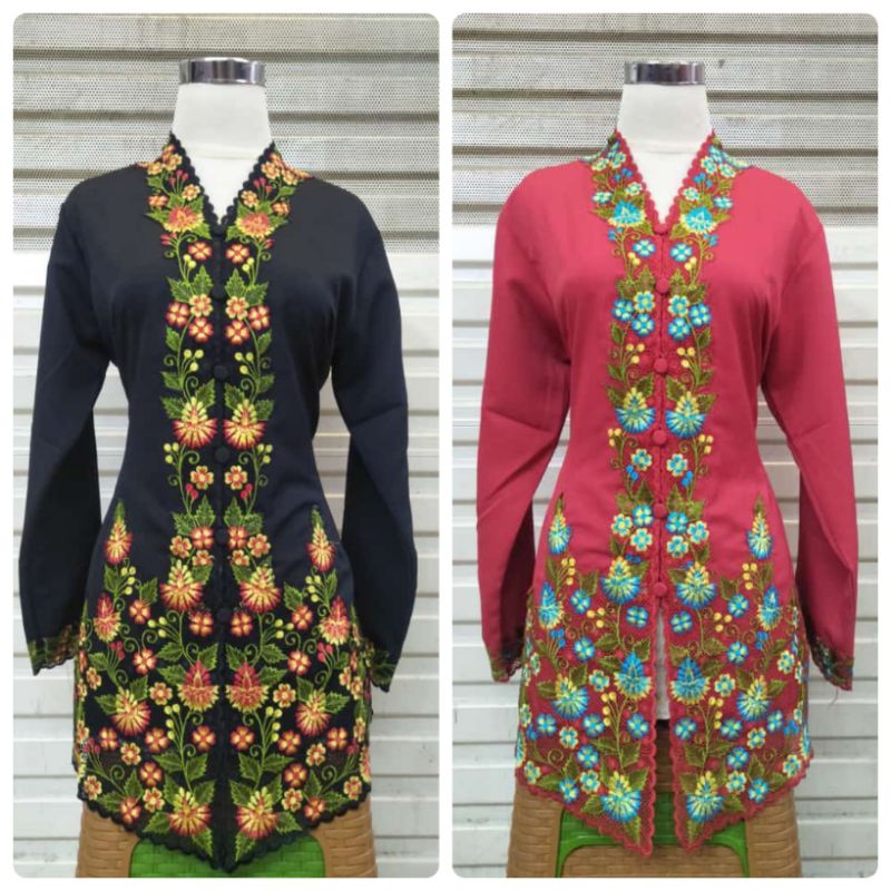 Kebaya Encim Modern Kebaya Encim Bordir Kebaya Encim Lengan Panjang Kebaya Kartini Kebaya Betawi Mod