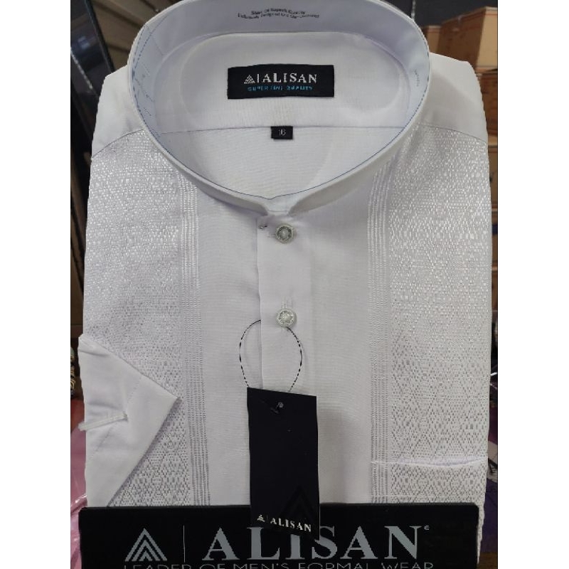 Alisan Koko Bordir Komputer Lengan Pendek