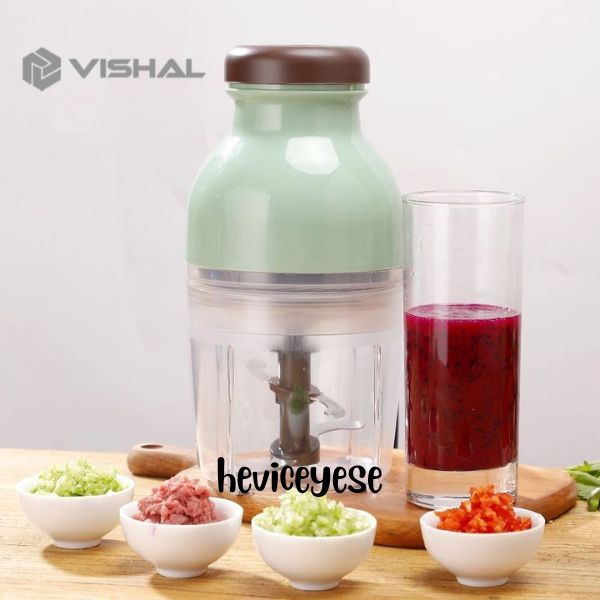 New | Blender Kapsul Quatre Penghalus Penggiling Daging Buah Sayur Blender Mini Blender Hemat Listri