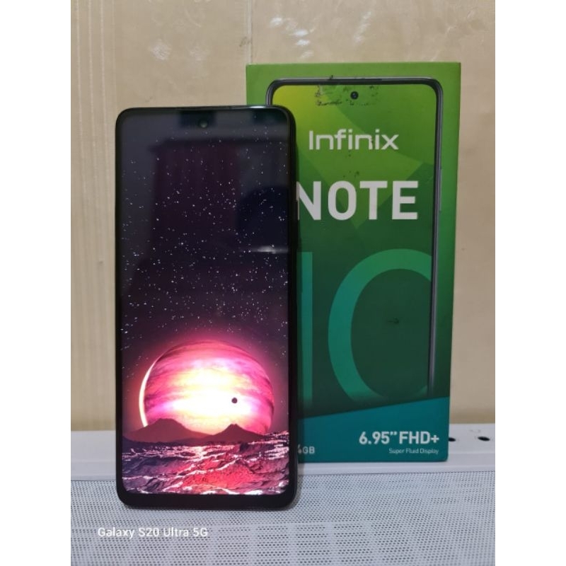 infinix Note 10 RAM 4/64GB Fullset