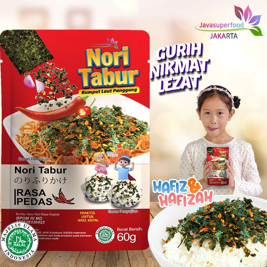 

O29 Nori Tabur Rumput Laut Panggang Pedas 6g 264