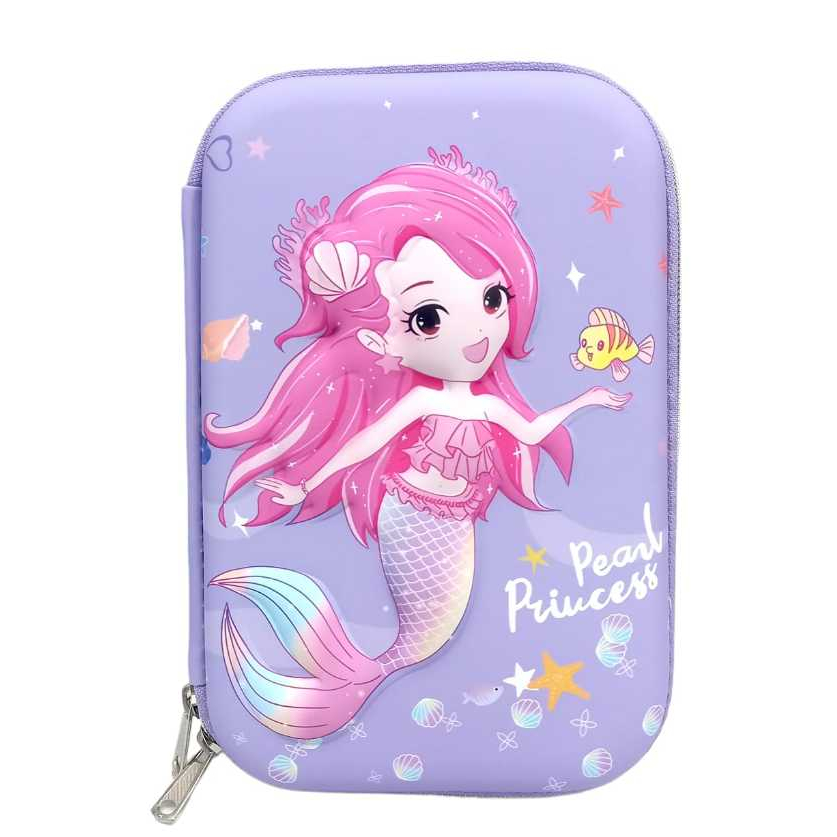 

KOTAK PENSIL 3D MERMAID TIMBUL TEMPAT PENSIL KARAKTER ANAK CEWE KEREN KADO ANAK