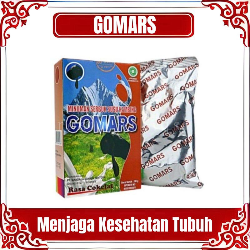 

GOMARS - SUSU KAMBING ETAWA BUBUK RASA COKLAT ISI 200 GR