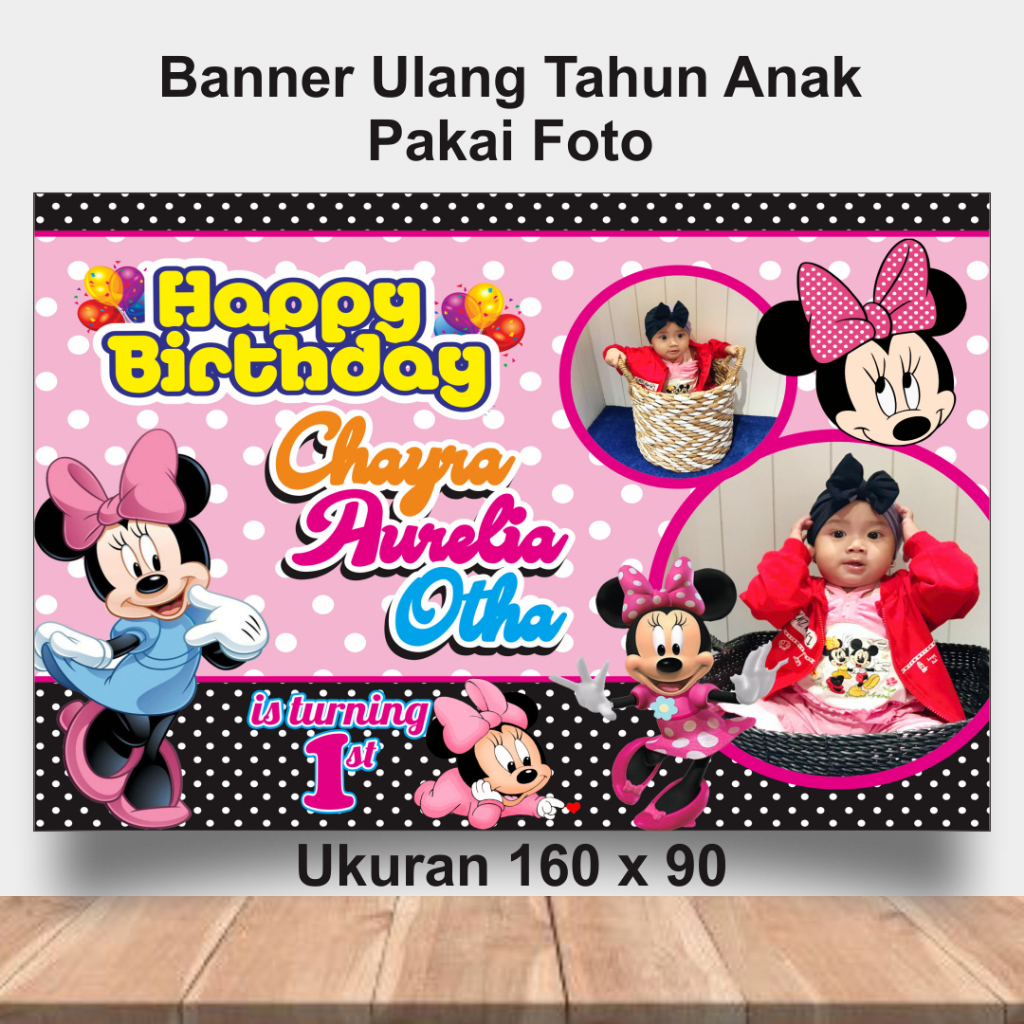 BANNER ULANG TAHUN CUSTOM