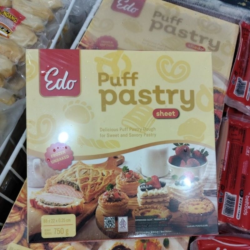 

Edo Puff Pastry 750gr