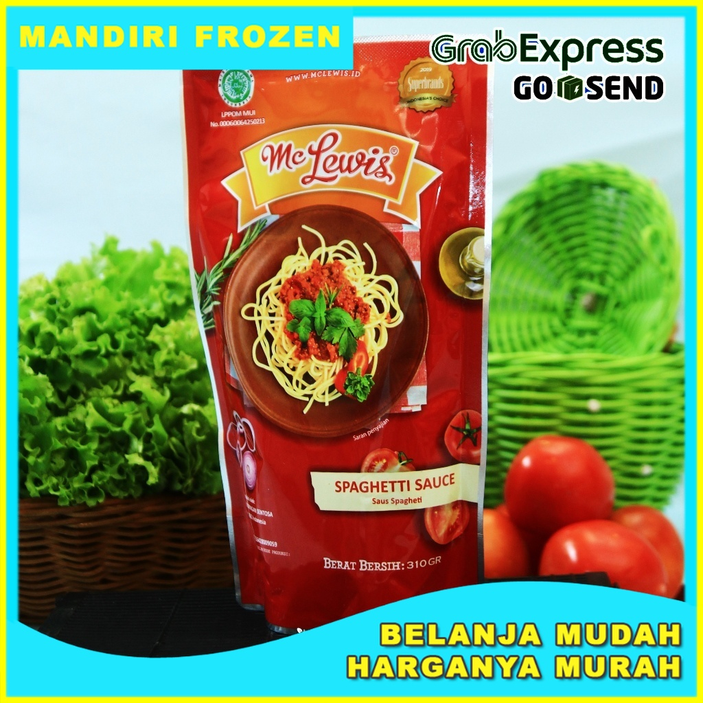 

MC LEWIS Saus Spaghetti 310 gram