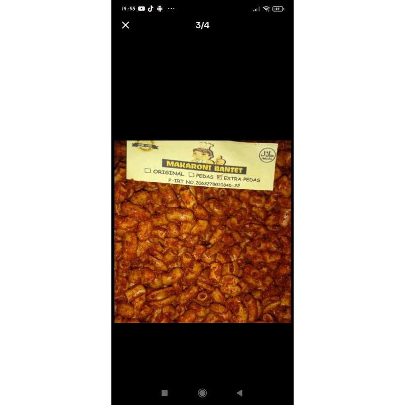 

makaronibantet tasikmalaya 70g