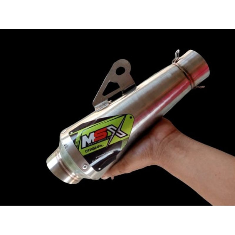 slincer knalpot msx racing original costum fanterra