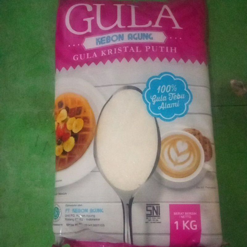 

gula kemasan rose brand, bon agung