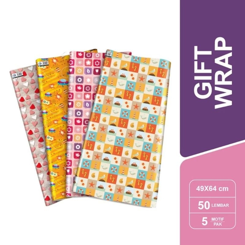 

(BISA COD) KERTAS KADO SIDU