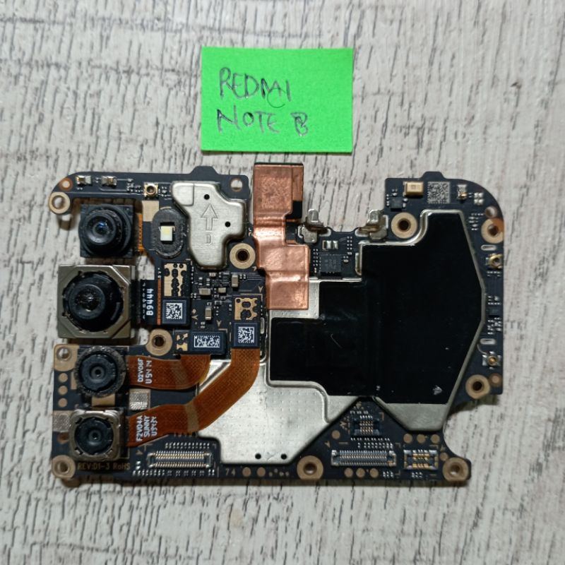 MESIN REDMI NOTE 8 RAM NORMAL TESTED