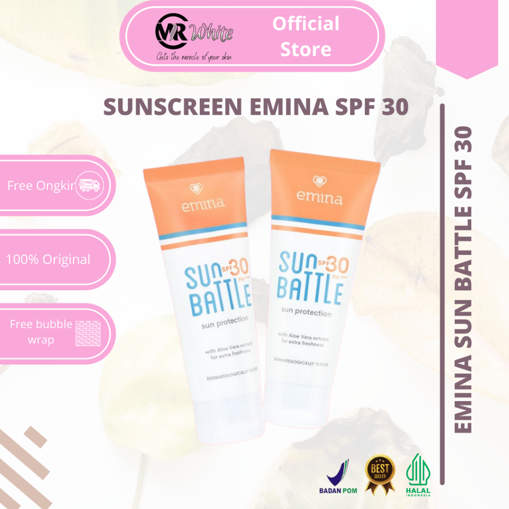 SUNSCREEN EMINA SPF 30 | EMINA SUN BATTLE SPF 30