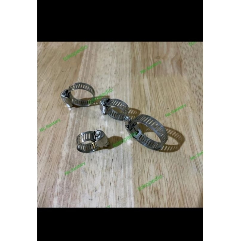 klem selang besi klem selang gas / hose clamp cincin selang regulator