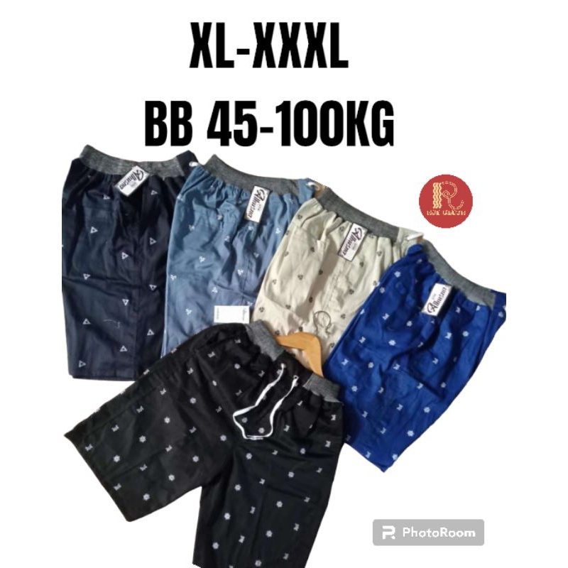 CELANA PENDEK PRIA MOTIF/ CELANA PENDEK PRIA MOTIF SURFING CELANA MOTIF JUMBO